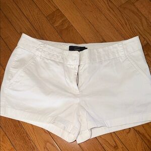 J. Crew Women's Cream Chino Shorts